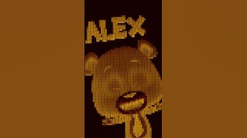 Alex and Ruby Ascii Art Effects #preview2effects #gummybear #edit
