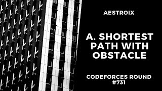 Celebrity A. Shortest Path with Obstacle || Codeforces Round 731 Div.3 | Karmanya – an IIESTian | Python Net Worth