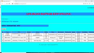 UTS Pemrograman Web, Demo Aplikasi