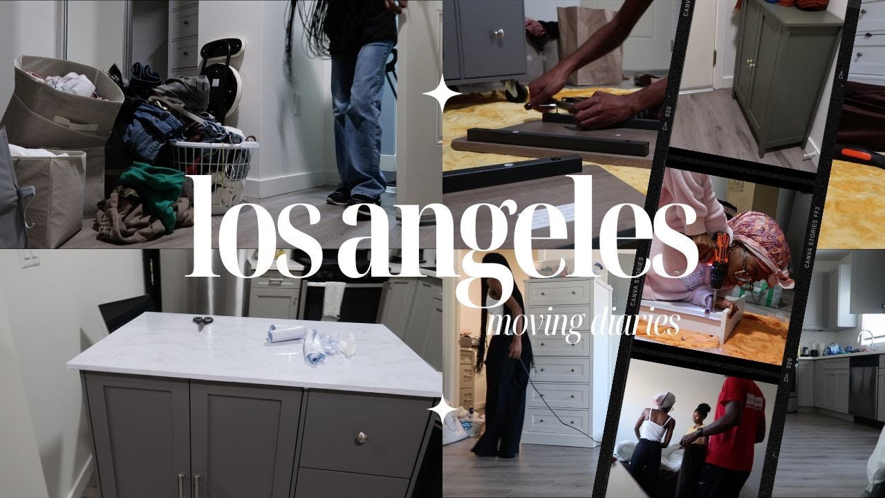 Settling into My First Solo Apartment in Los Angeles | Facebook Marketplace Finds | Furniture Builds