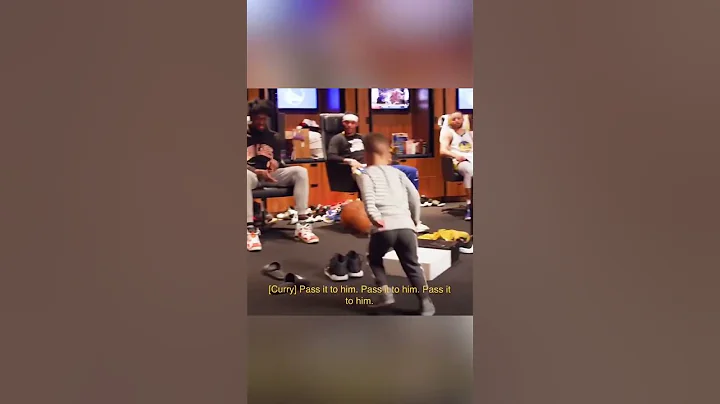 Klay Thompson & Canon Curry are the Best of Friends | #shorts