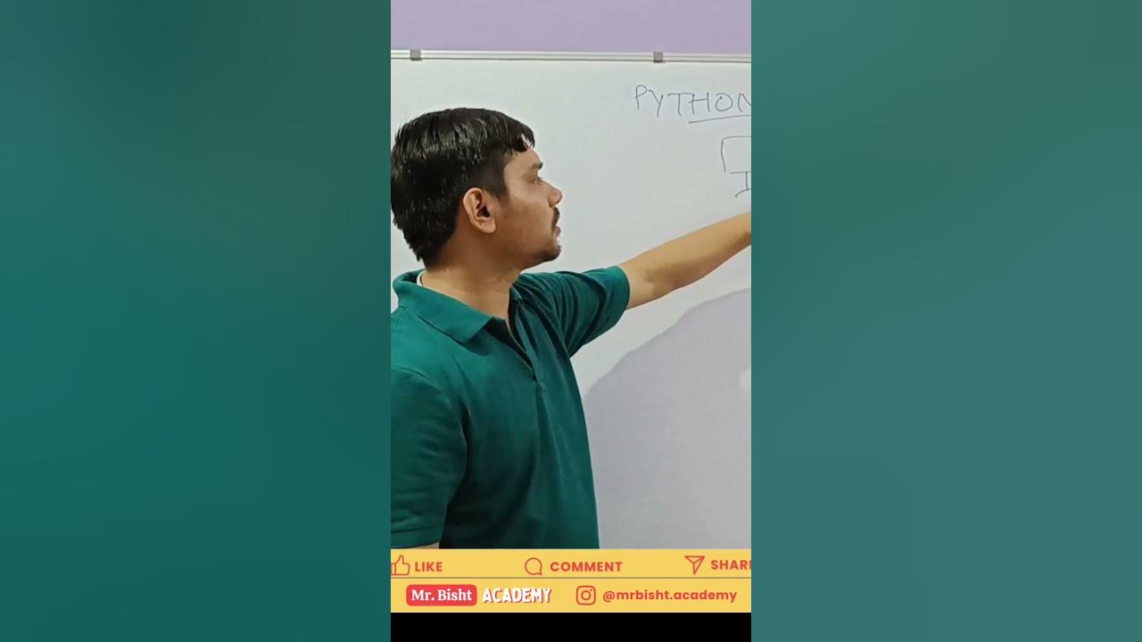 Concept machine high level language python mr