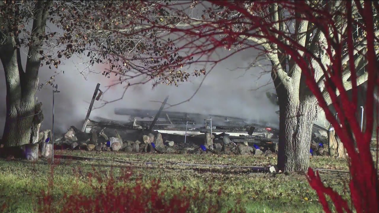 Woodward home destroyed in early morning house fire - YouTube