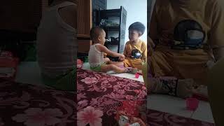 Membuat bangunan bingkar pasang #mainananak #mainan