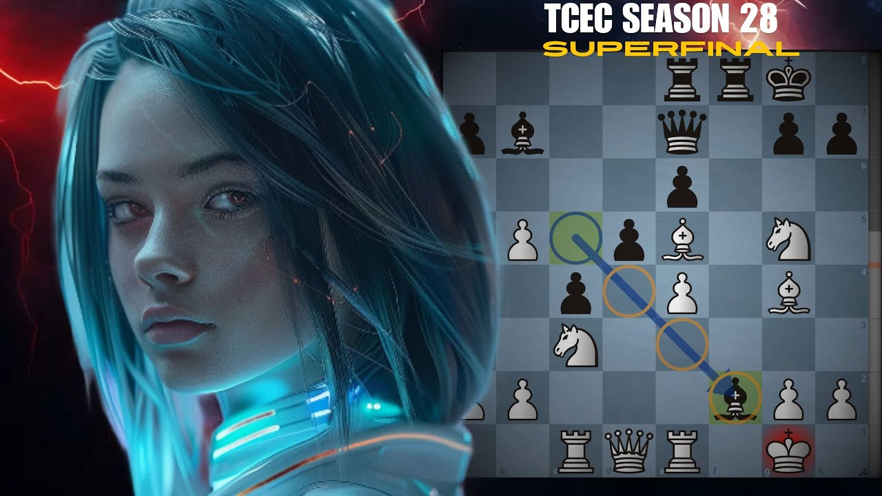 TCEC Season 28 SUPERFINAL!!! - Stockfish vs Leela C Zero - Blumenfeld Countergambit
