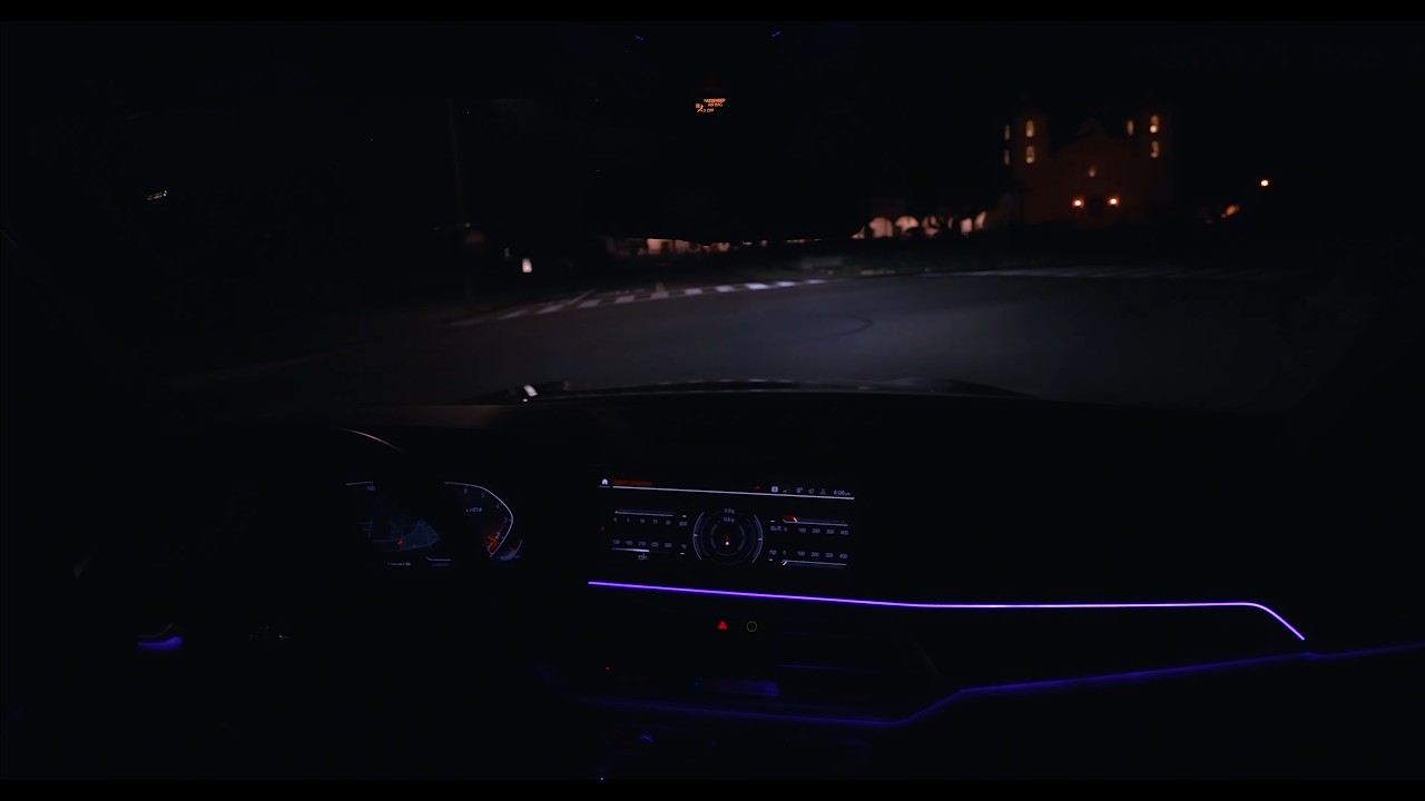 Relaxing ASMR Night Drive POV | BMW X5 | No Talking or Music