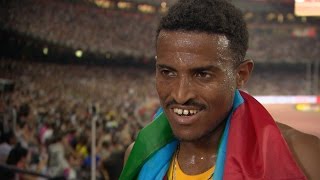 WCH 2015 Beijing - Hagos Gebrhiwet ETH 5000m Final Bronze
