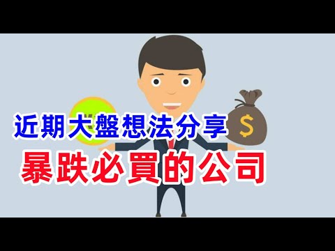 【會員專屬】對於大盤的看法和長短期的交易心得，暴跌下必買的兩家公司EP19