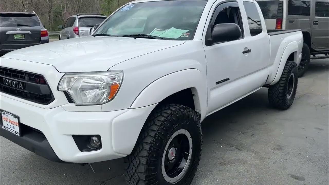 2013 Toyota Tacoma XCAB 4x4 TRD wheels - YouTube