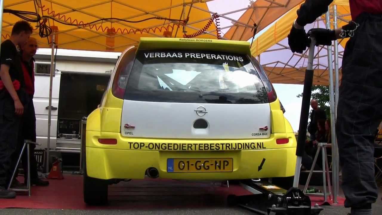 Rallyteam Borgers -Opel Corsa Max ORC Canal Rally 2011