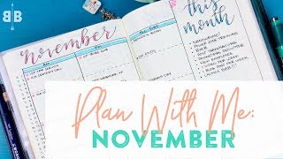 Plan With Me (kind of) #23: November!