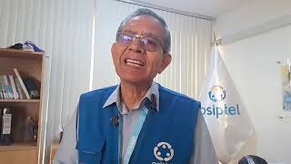 Conversamos con el señor Percy Barrios de Osiptel