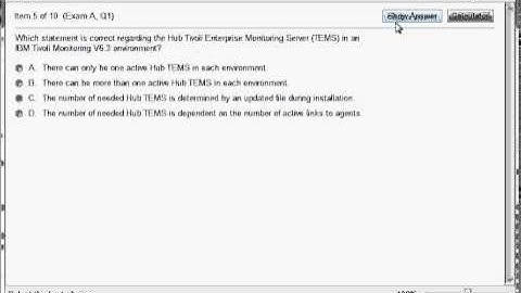 C2010-503 IBM Tivoli Monitoring V6.3 Fundamentals