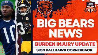 🚨BIG NEWS on Luther Burden's Injury + SIGN BALLHAWK in Beanie Bishop & Good news on Cam Lewis