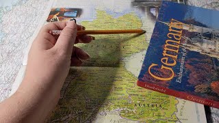 ASMR ~ Germany History & Geography ~ Soft Spoken Map Tracing Page Turning screenshot 5