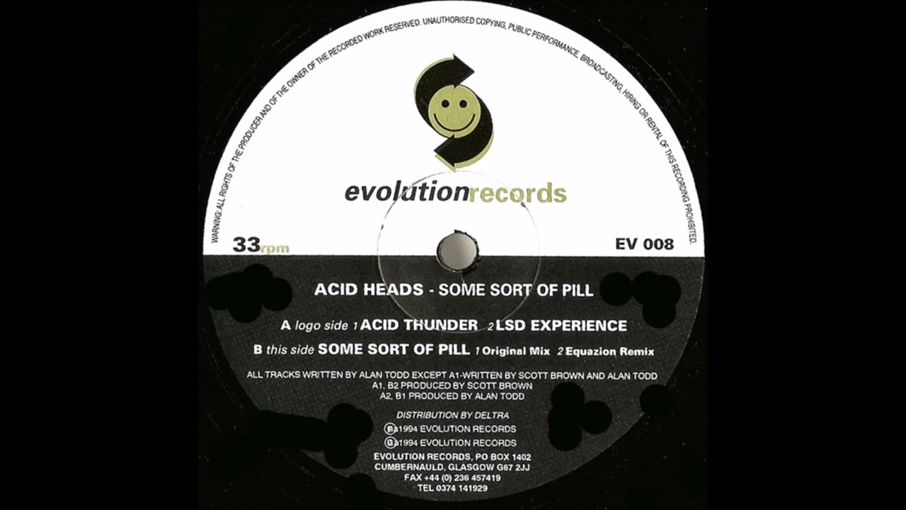 Guarda Acid Heads - Acid Thunder (1994) su YouTube Guarda Acid Heads - Acid Thunder (1994) su YouTube