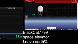 Space Elevator Speedrun in 1:28:11