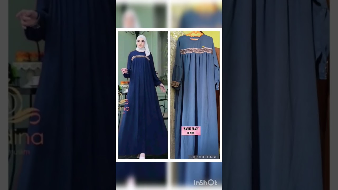 Gamis Crincle terbaru dan mewah