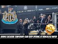 BRAND NEW EXCLUSIVE Newcastle United ADIDAS club shop vlog !!!!!