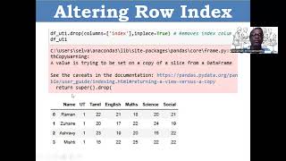 Data Science Video Lesson 27