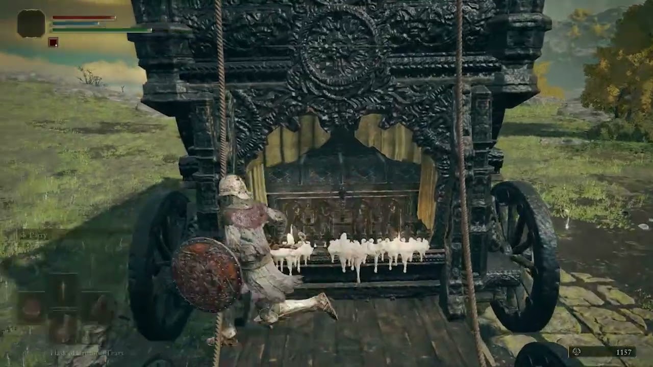 Elden Ring Blips - Tickling Giant Feet to get an Axe