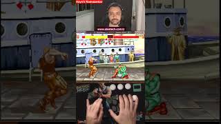 I Think I’m Having Performance Issues 😂🔥 Guile vs Bison #streetfighter #retrogaming #capcom #shorts