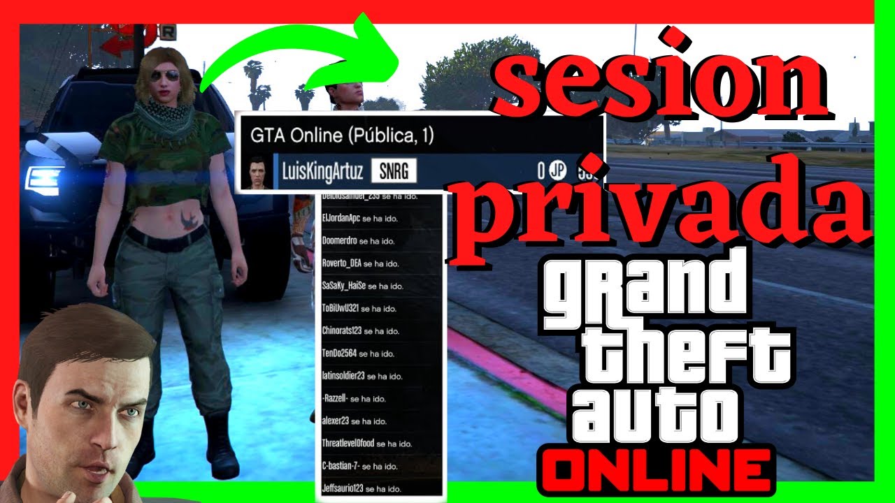Como hacer una SESION PRIVADA XBOX ONE, PS4, PC 🚀 GTA 5 Online - YouTube