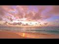 Beach 4K 🏝 Turquoise Water, White Sand and Ocean Sounds