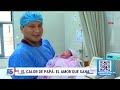 El calor de papá: Bebés luchadores y papás canguros