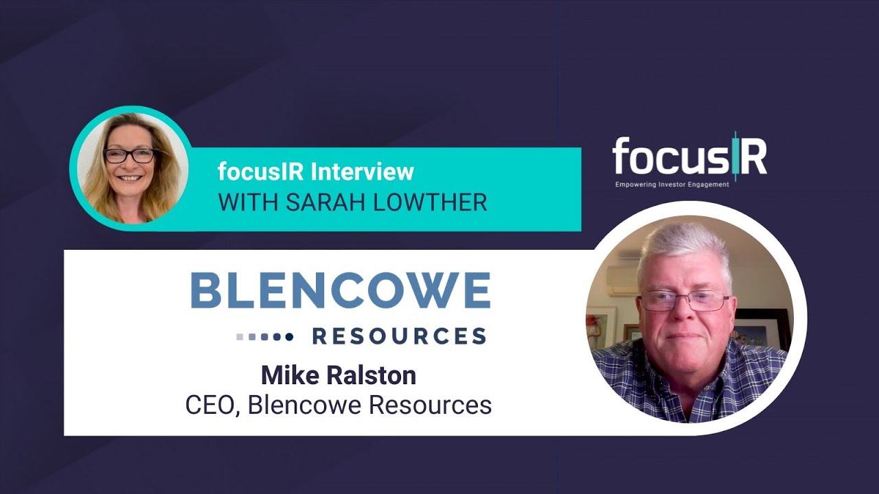 Mike Ralston, CEO of Blencowe Resources, explains their significant role with Project SAFELOOP