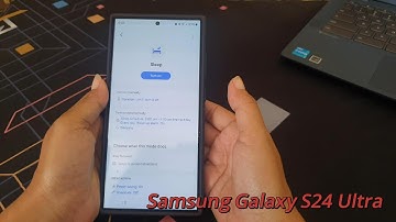 How to use Bixby alarm as wake-up alarm sound when the sleep mode ends on Samsung Galaxy S24 Ultra