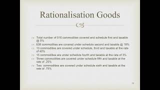 Webinar : "Technical Compliances with recent changes in GST"