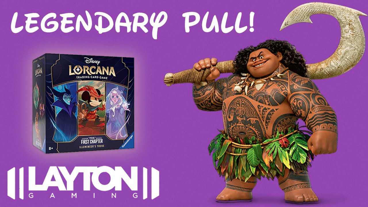 Disney Lorcana Legendary Pull from the Break?! YouTube