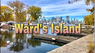 [4K] 🇨🇦 Ward's Island | Toronto Islands | Ontario | 4K Walking Tour