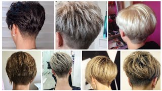 2026 Top TRENDING latest 200+ Short Stacked Bob pixie haircut today fashion #hairstyle 