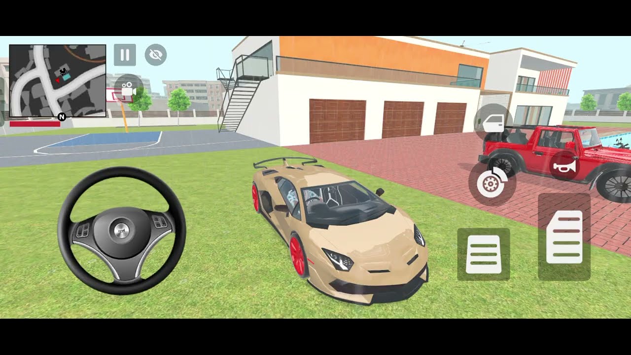 Indian theft auto simlator game's 🤩 Franklin Modified all Cars, Like Lamborghini 😃⚙️