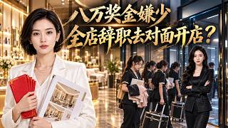 Multi |💥八万奖金还嫌少，老员工带全店辞职开到对门！老板不吵不闹请来海外团队升级，反手让抢客新店倒闭！ #短劇 #逆襲 #drama #商战 #女頻