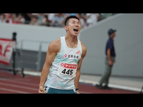 ㉟1997アテネ世界陸上男子400M決勝①マイケルジョンソン