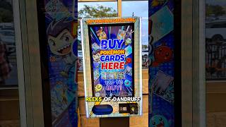 Avoid THIS Pokémon Card Machine! It had a crazy amount of pokemon cards #pokemoncards