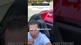 J'ai acheté une Ferrari 🤯 Comptant ou à Crédit ?