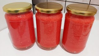 Najlakši i najbrži način konzerviranja rajčice za zimu bez konzervansa! Mogu trajati preko 2 godine!