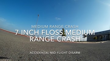 Floss 7 inch Long Range Crash Rapid Fire lost Model Finder