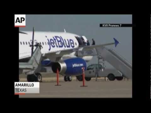 Raw Video: Flight Diverted Due to Captain