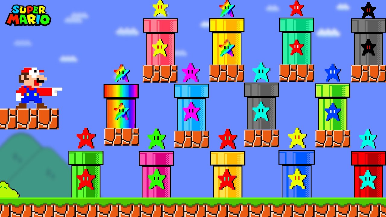 Can Mario Collect Super Star and 999 Rainbow Star tried to beat Bowser's Fury?