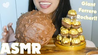 Watch me eat a giant ferrero rocher and some regular after having seen
all the sold in supermarket, i was disappointed by...