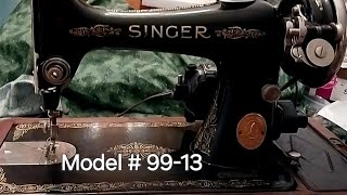 Singer model 99-13 Sewing Machine @Jacqueline Jaroffaith #sewingmachine