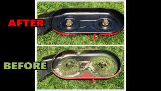 How to Clean Your Mower Deck and Repaint It to Slow Down Rust