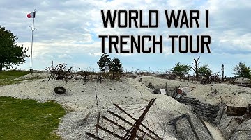 Prachtig gerestaureerde loopgraaf uit de Eerste Wereldoorlog in Frankrijk | Main de Massiges