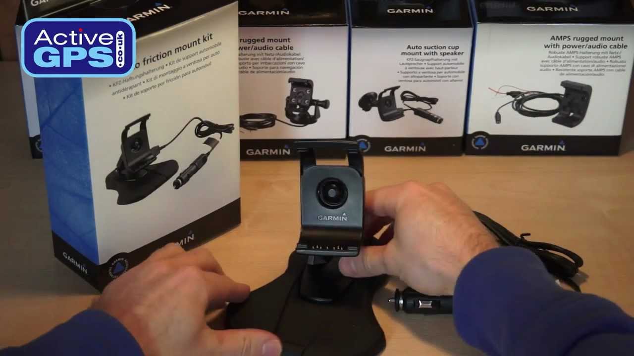 Garmin Montana Auto Friction Mount Kit Buy From Activegps Youtube