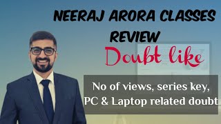 CA Neeraj Arora Classes details and Review.#natwarjha screenshot 1